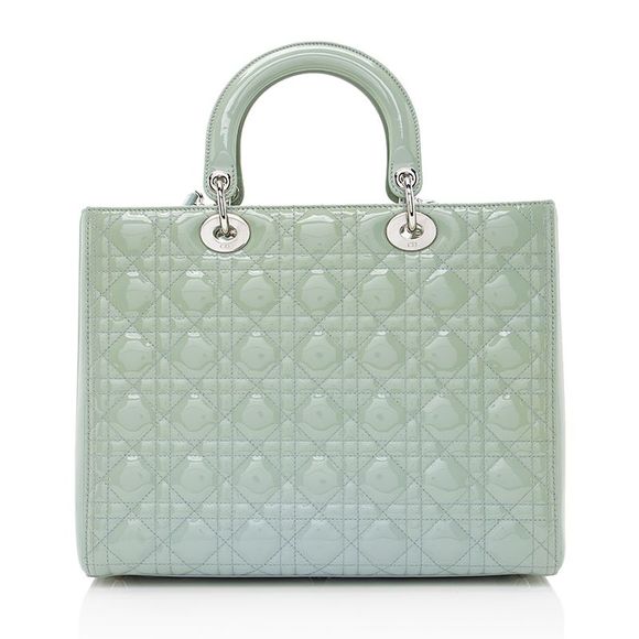 Dior Patent Leather Lady Dior Large Tote - Picture 3 of 13